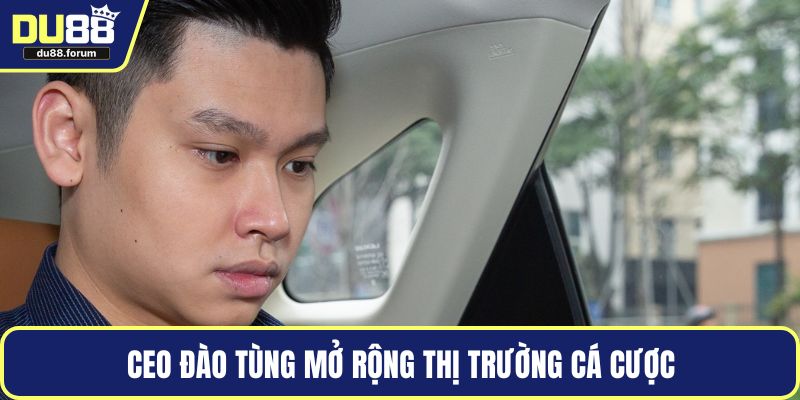 CEO Đào Tùng mở rộng thị trường cá cược