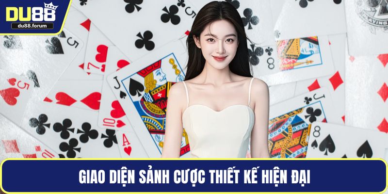 Giao diện sảnh cược thiết kế hiện đại